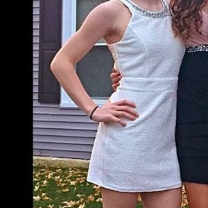 White Homecoming Dress